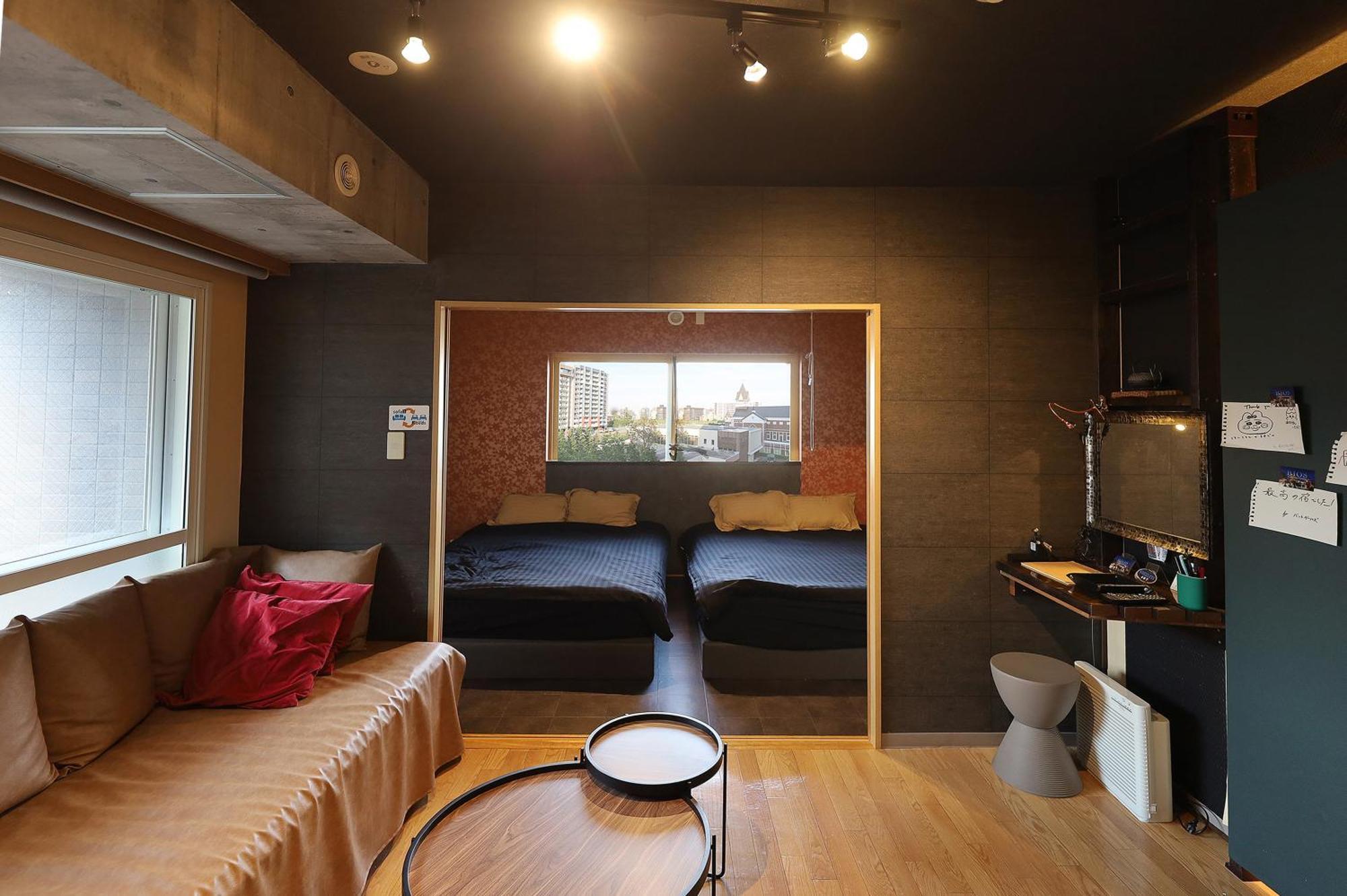 Biosvilla522-Sapporo Susukino Night- 1Room W-Beds2&S-Beds2 6Persons Zewnętrze zdjęcie
